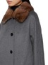  - CHEVITE - Sable Fur Collar Cashmere Coat
