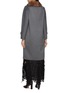 Back View - Click To Enlarge - CHEVITE - Sable Fur Collar Cashmere Coat
