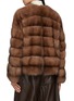 Back View - Click To Enlarge - CHEVITE - Sable Fur Jacket