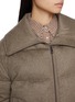 Detail View - Click To Enlarge - CHEVITE - Cashmere Sable Fur Puffer Jacket