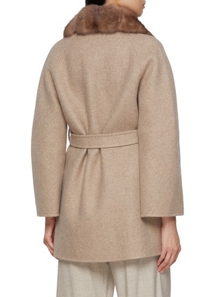 Back View - Click To Enlarge - CHEVITE - Cashmere Sable Fur Jacket