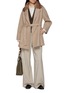 Figure View - Click To Enlarge - CHEVITE - Cashmere Sable Fur Jacket