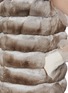  - CHEVITE - Round Neck Chinchilla Fur Vest