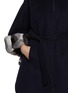  - CHEVITE - Chinchilla Fur Trim Cashmere Cape