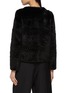 Back View - Click To Enlarge - CHEVITE - Tweed Layer Mink Sable Fur Cashmere Jacket