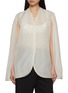 Main View - Click To Enlarge - GIA STUDIOS - Dover Sheer Silk Jacket