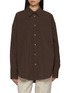 Main View - Click To Enlarge - GIA STUDIOS - Aeron Cotton Poplin Shirt