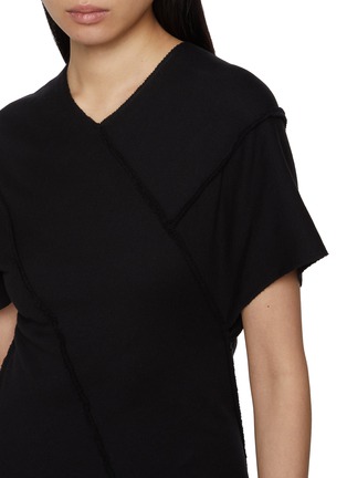  - GIA STUDIOS - Windsor Asymmetric Hem Cotton Wool Dress