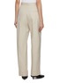 Back View - Click To Enlarge - GIA STUDIOS - Double Pleated Wide Leg Pants