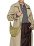 Figure View - Click To Enlarge - JOY GRYSON - Small Layer Suede Shoulder Bag