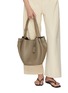 Front View - Click To Enlarge - JOY GRYSON - Large Vase Leather Tote Bag