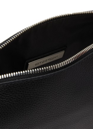 Detail View - Click To Enlarge - JOY GRYSON - Crescent Leather Shoulder Bag