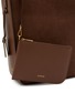 - JOY GRYSON - Crescent Suede Bucket Bag
