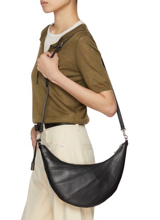 Front View - Click To Enlarge - JOY GRYSON - Small Layer Leather Shoulder Bag
