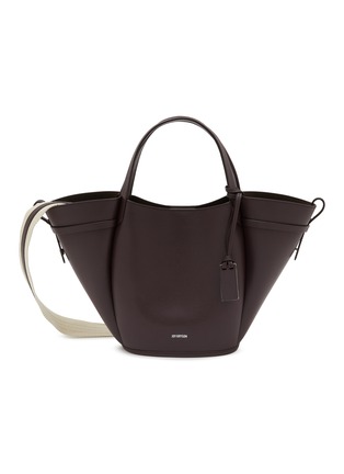 Main View - Click To Enlarge - JOY GRYSON - Medium Vase Leather Shopper Bag