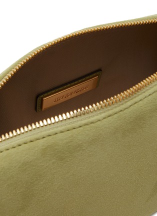 Detail View - Click To Enlarge - JOY GRYSON - Crescent Suede Shoulder Bag