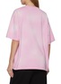 Back View - Click To Enlarge - WE11DONE - Oversized Grunge Paper Note Faded Cotton T-Shirt