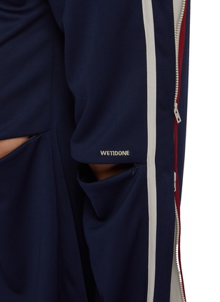  - WE11DONE - Colour Block Cotton Track Pants