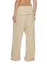 Back View - Click To Enlarge - WE11DONE - Layered Roll Up Cotton Sweatpants