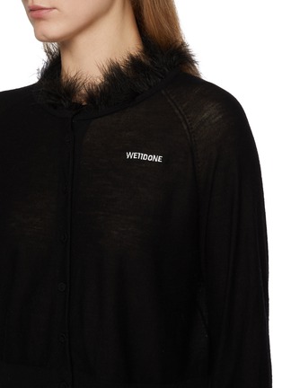  - WE11DONE - Wool Knit Cardigan