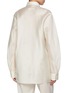 Back View - Click To Enlarge - GIA STUDIOS - Perle Vietnamese Silk Button Down Shirt