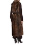 Back View - Click To Enlarge - YVES SALOMON - Sleeveless Shearling Long Gilet