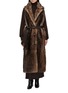 Main View - Click To Enlarge - YVES SALOMON - Sleeveless Shearling Long Gilet