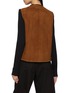Back View - Click To Enlarge - YVES SALOMON - Reversible Shearling Gilet