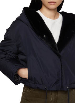  - YVES SALOMON - Mink Fur Inner Technical Jacket