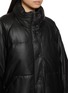  - YVES SALOMON - Leather Puffer Jacket