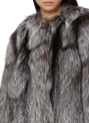  - YVES SALOMON - Melange Fox Fur Jacket