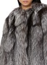  - YVES SALOMON - Melange Fox Fur Jacket