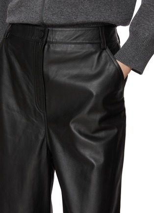  - YVES SALOMON - Wide Leg Leather Pants