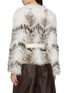 Back View - Click To Enlarge - YVES SALOMON - Melange Fox Fur Jacket