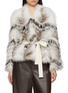 Main View - Click To Enlarge - YVES SALOMON - Melange Fox Fur Jacket