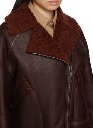  - YVES SALOMON - Shearling Biker Jacket
