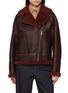 Main View - Click To Enlarge - YVES SALOMON - Shearling Biker Jacket