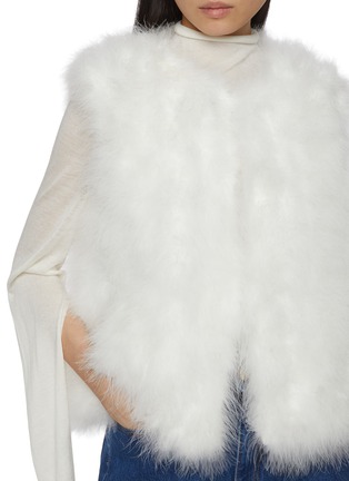  - YVES SALOMON - Sleeveless Feather Gilet