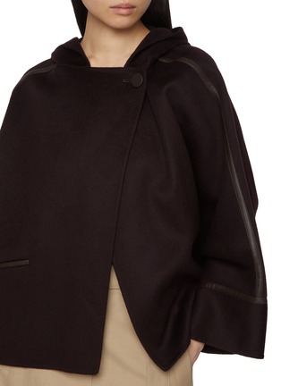  - YVES SALOMON - Wide Wool Cashmere Jacket