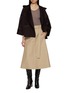 Figure View - Click To Enlarge - YVES SALOMON - Wide Wool Cashmere Jacket
