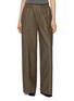 Main View - Click To Enlarge - YVES SALOMON - Wide Leg Wool Silk Pants