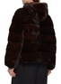 Back View - Click To Enlarge - YVES SALOMON - Revers Mink Puffer Jacket