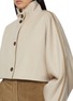  - YVES SALOMON - Cropped Cape Wool Cashmere Jacket