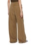 Back View - Click To Enlarge - YVES SALOMON - Wide Leg Cotton Corduroy Pants