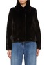 Main View - Click To Enlarge - YVES SALOMON - Collared Mink Fur Short Jacket