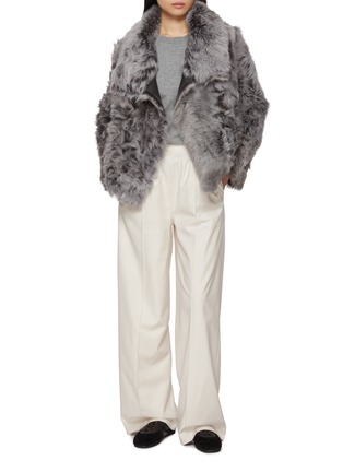 Figure View - Click To Enlarge - YVES SALOMON - Toscana Shearling Jacket