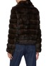 Back View - Click To Enlarge - YVES SALOMON - Collared Sable Fur Jacket