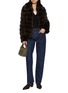 Figure View - Click To Enlarge - YVES SALOMON - Collared Sable Fur Jacket