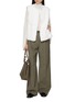 Figure View - Click To Enlarge - YVES SALOMON - Sleeveless Rex Rabbit Fur Gilet