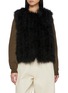 Main View - Click To Enlarge - YVES SALOMON - Marabou Gilet